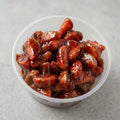 Chamoy sour patch watermelon candy coated in sweet and spicy chamoy with chili powder, made fresh in Cibolo and serving San Antonio, TX