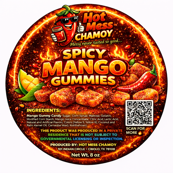 Chamoy Spicy Mango Gummies