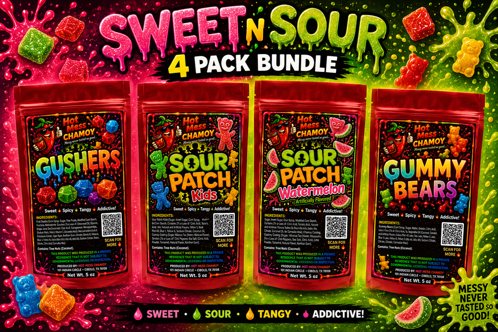 Sweet N' Sour Chamoy Candy Bundle