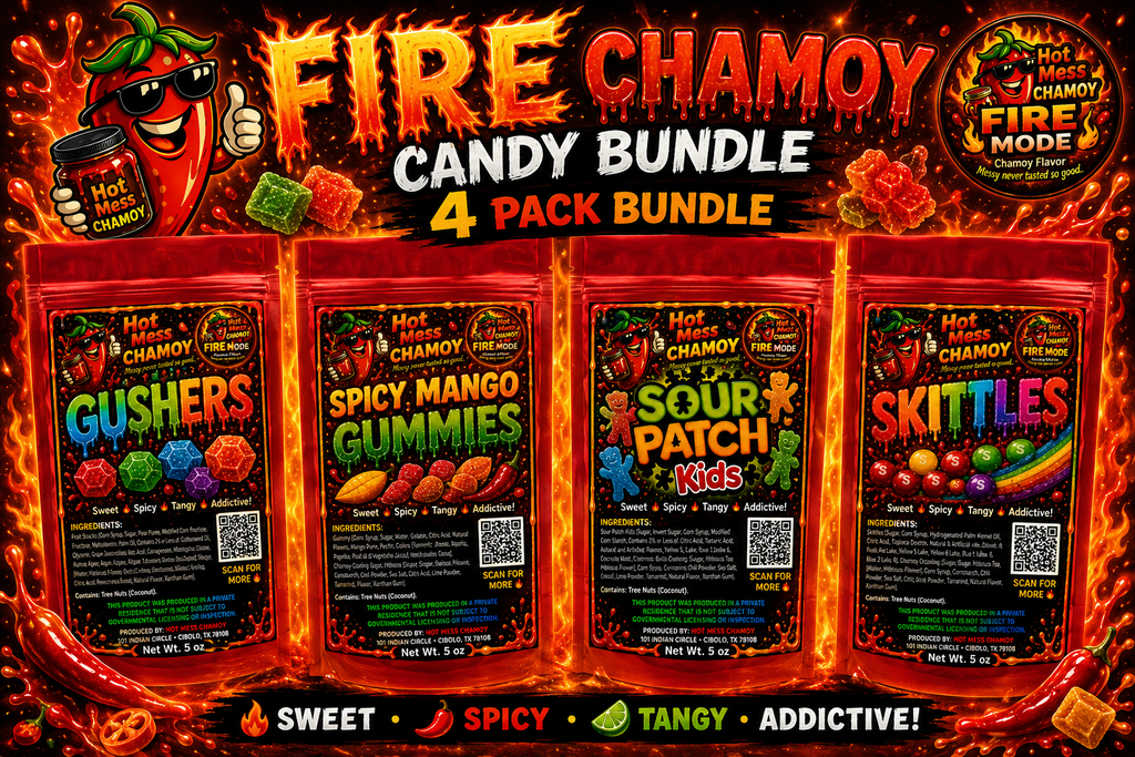 Fire Chamoy Candy Bundle