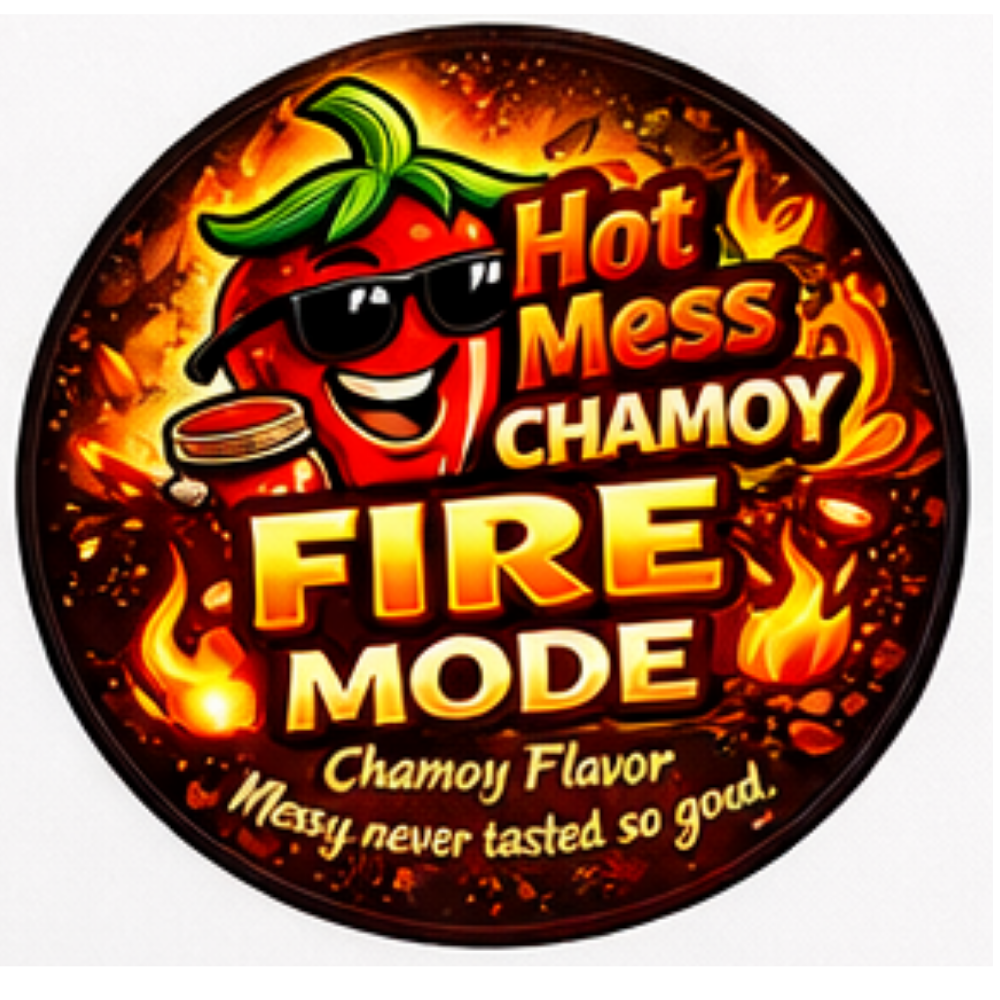 Extra spicy chamoy flavor with bold chili heat for candy and snacks, made fresh in Cibolo and serving San Antonio, TX