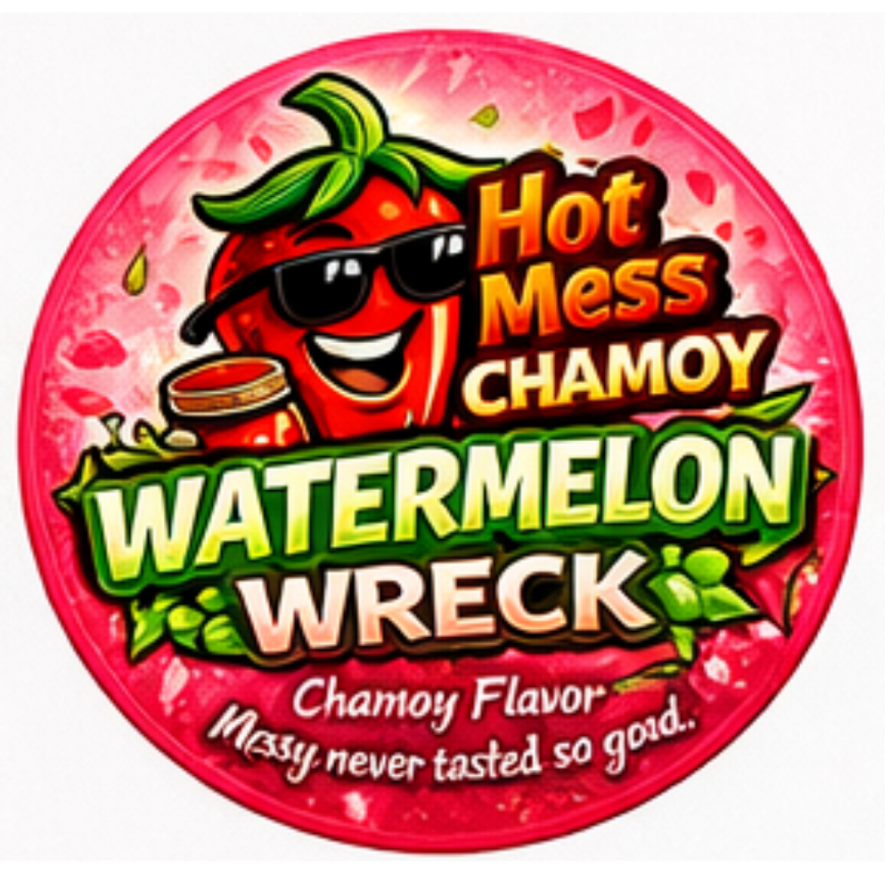 Watermelon chamoy flavor with sweet, tangy, and spicy coating, made fresh in Cibolo and serving San Antonio, TX
