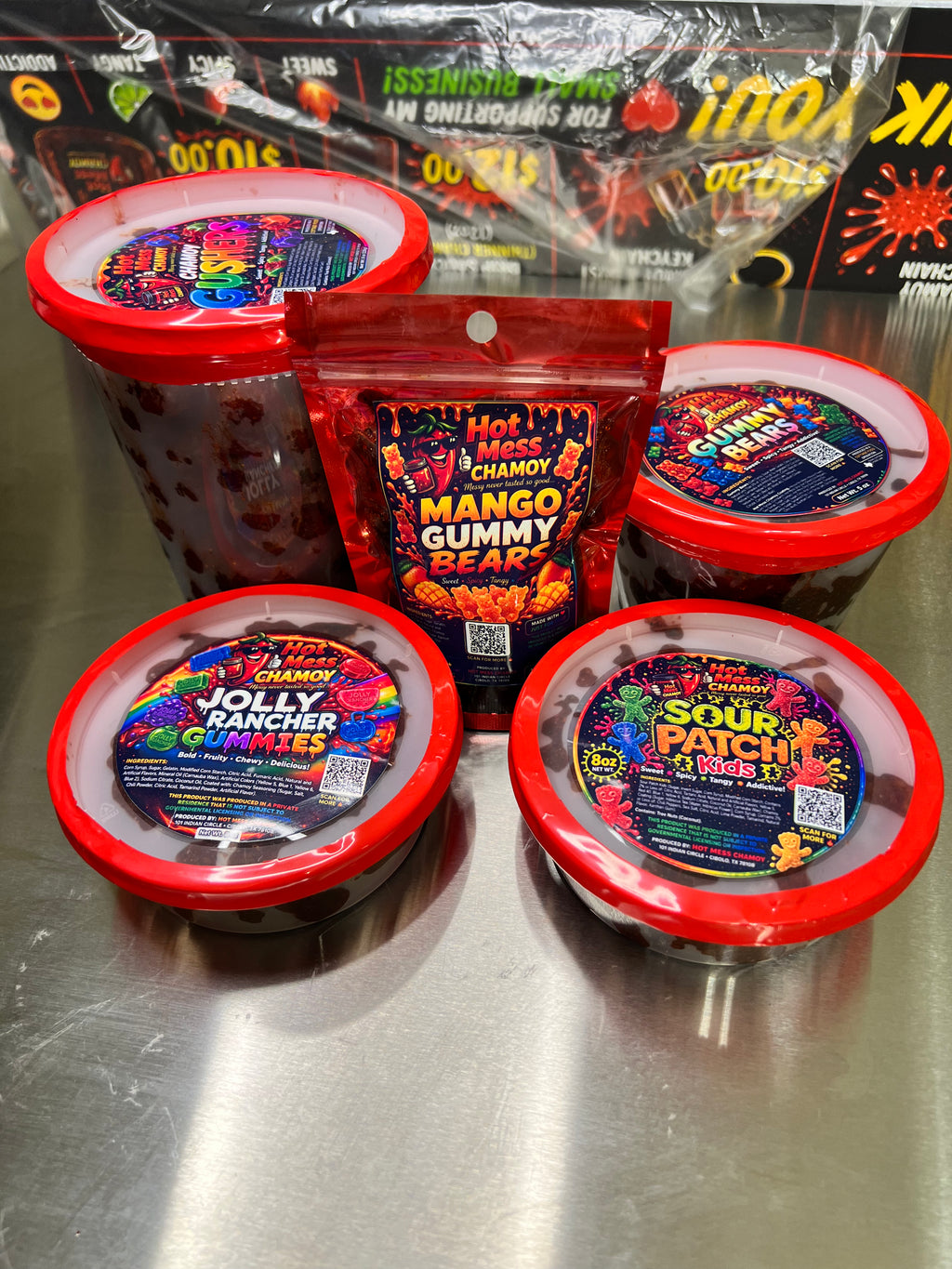 Chamoy Mango Gummy Bears
